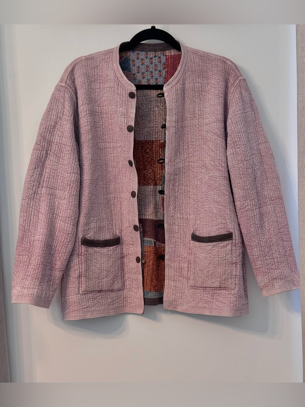 Reversible Quilted Patchwork Jacket - Picture 7 of 9